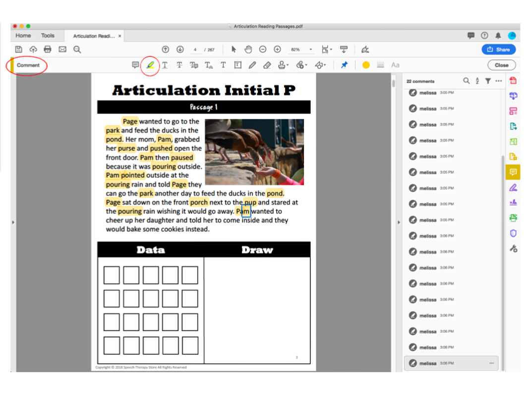How to Turn Any PDF Interactive for Remote Digital Speech Teletherapy ...