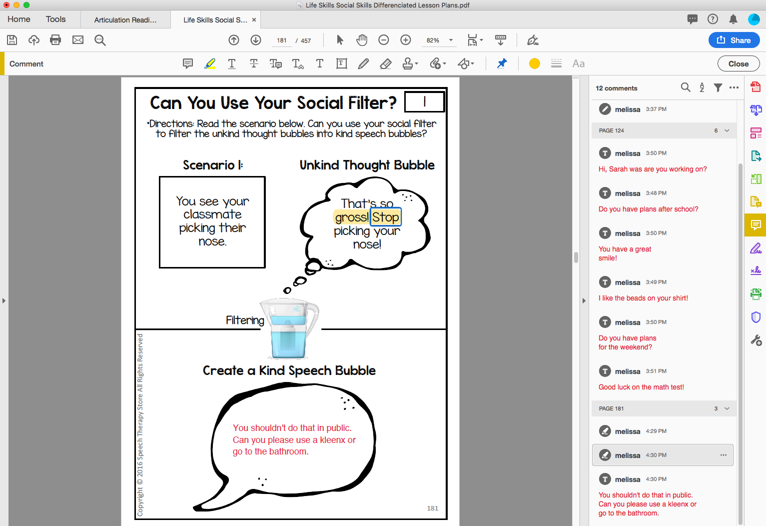 How to Turn Any PDF Interactive for Remote Digital Speech Teletherapy ...