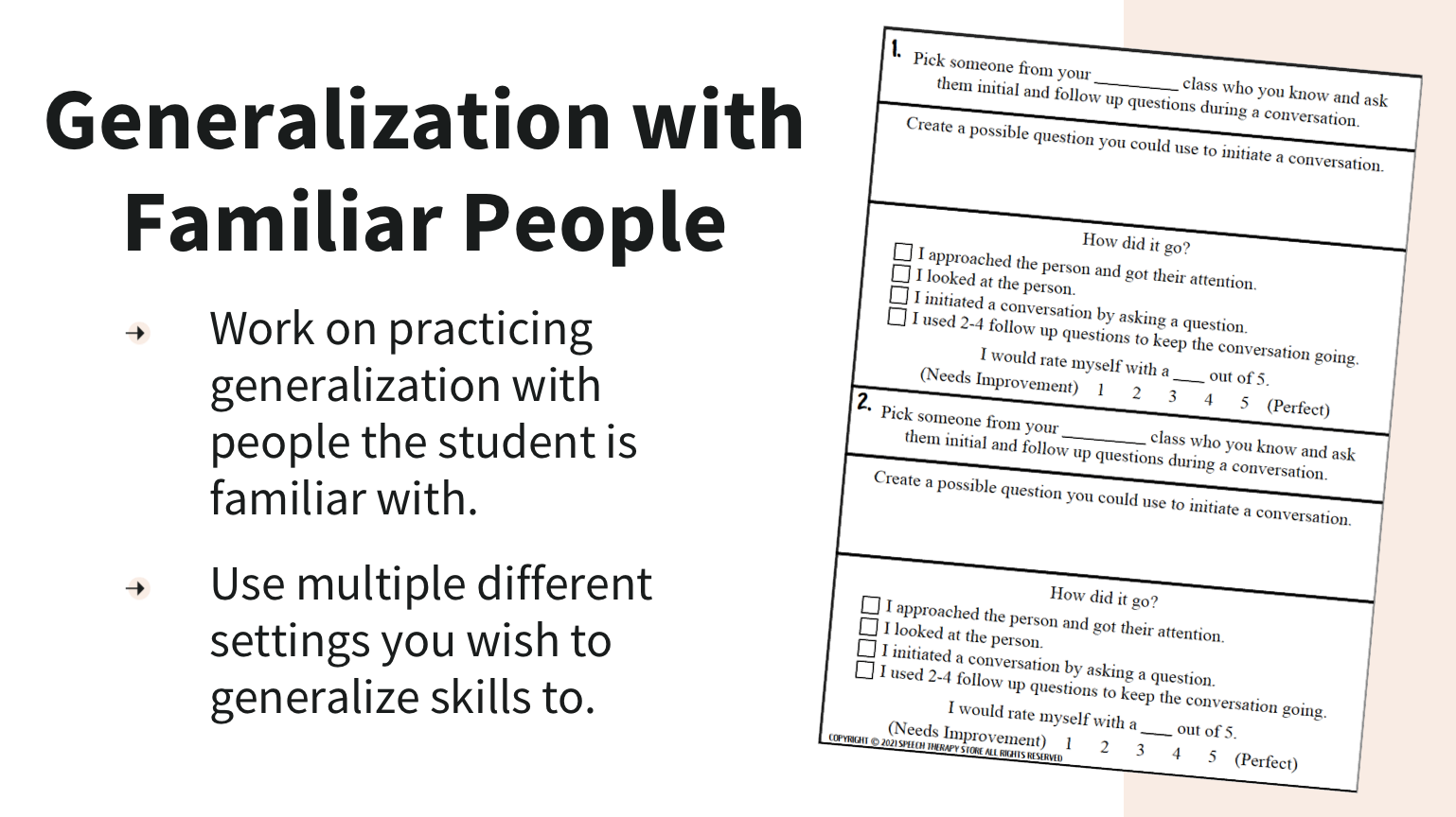 generalization-social-skills