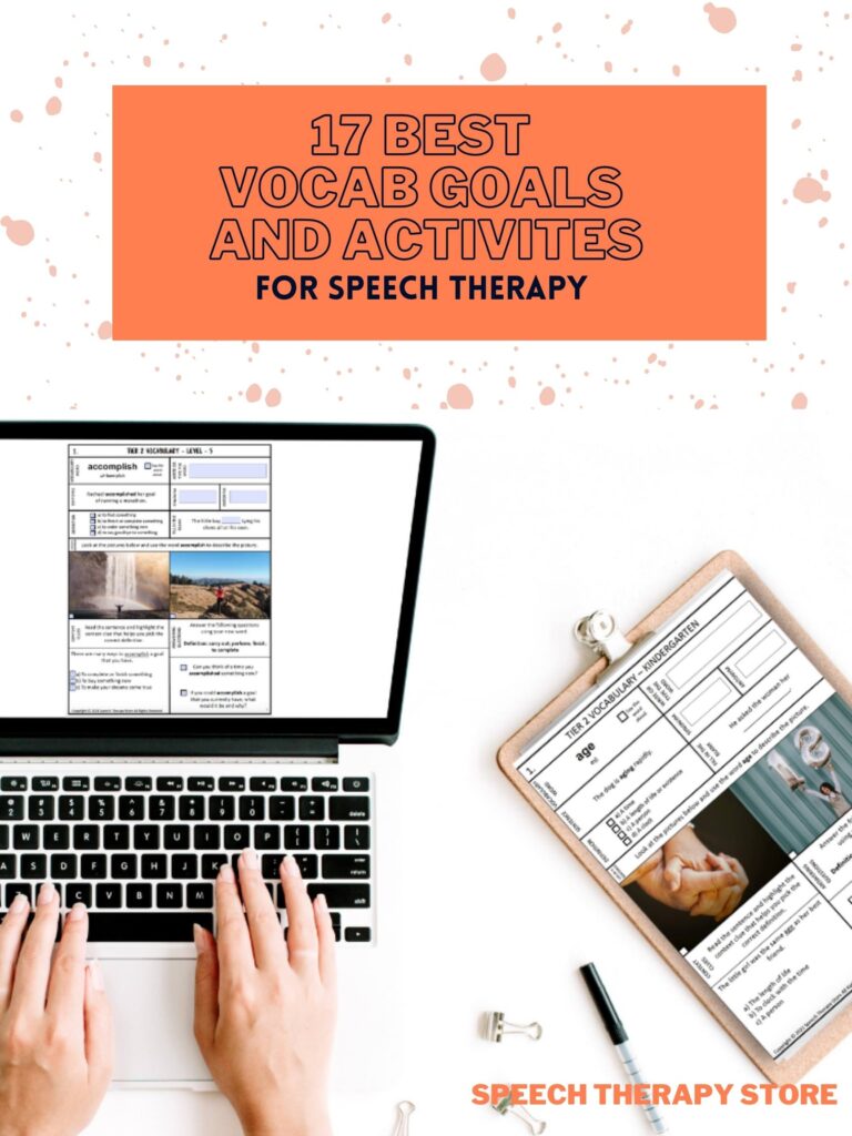 my speech therapy goals worksheet