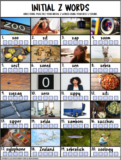 initial-z-words-with-pictures