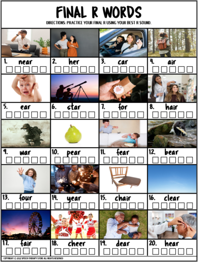 final-r-words-pictures