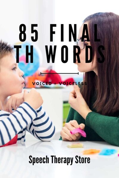 speech words with th