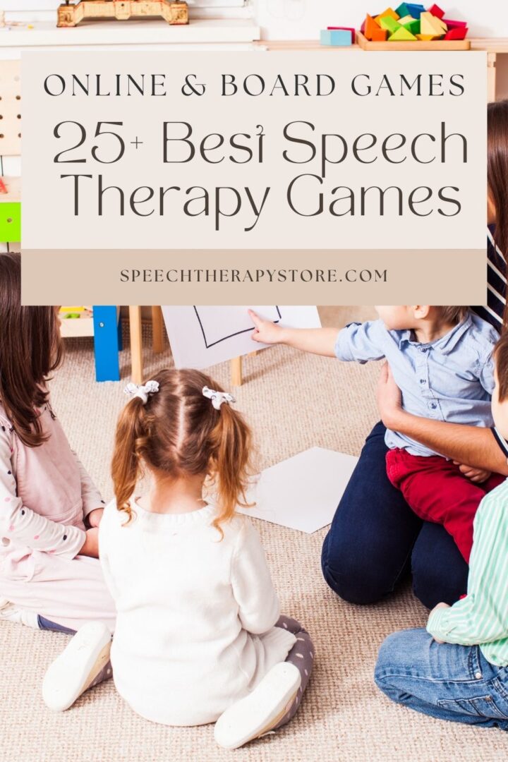 25+ Best Speech Therapy Games {Online & Board Games} - Speech Therapy Store