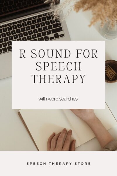 r words speech therapy final