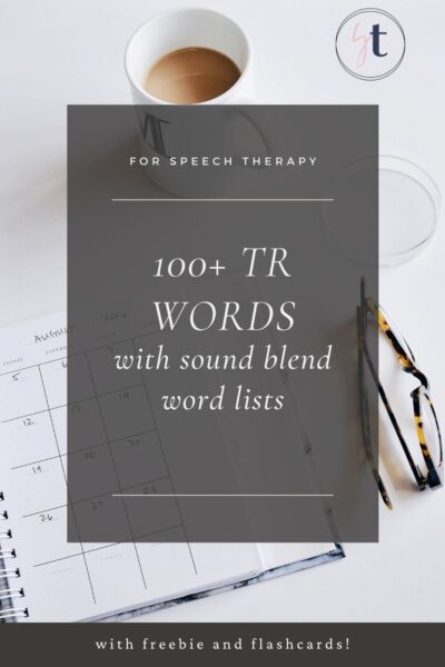 speech therapy words with t