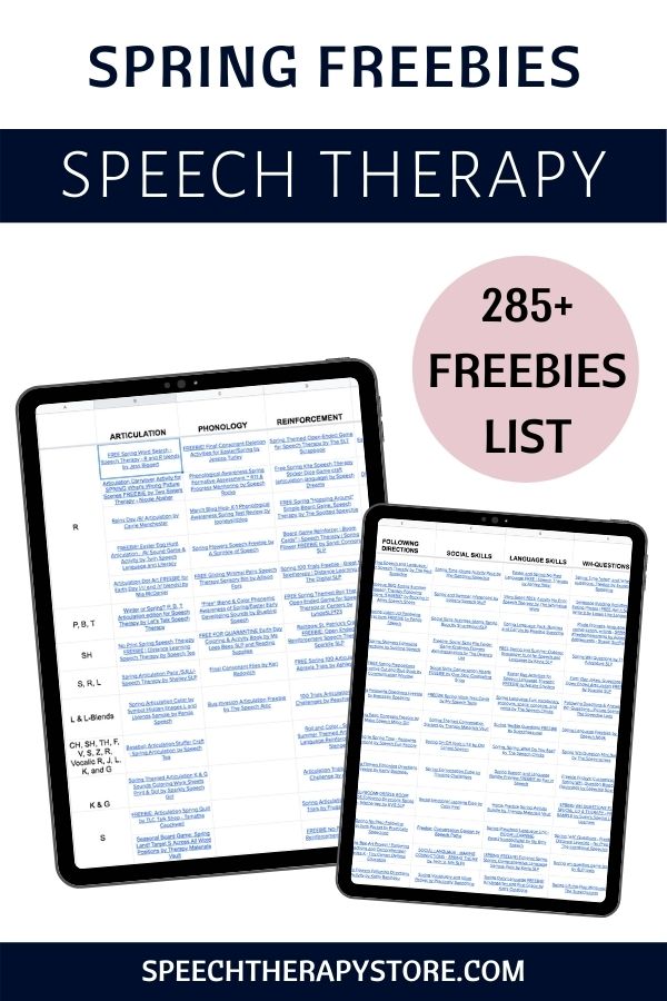 free speech therapy articulation worksheets