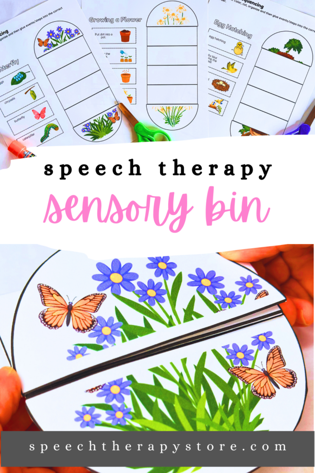 The Best Spring Sensory Bin Ideas for Speech Therapy - Speech Therapy Store